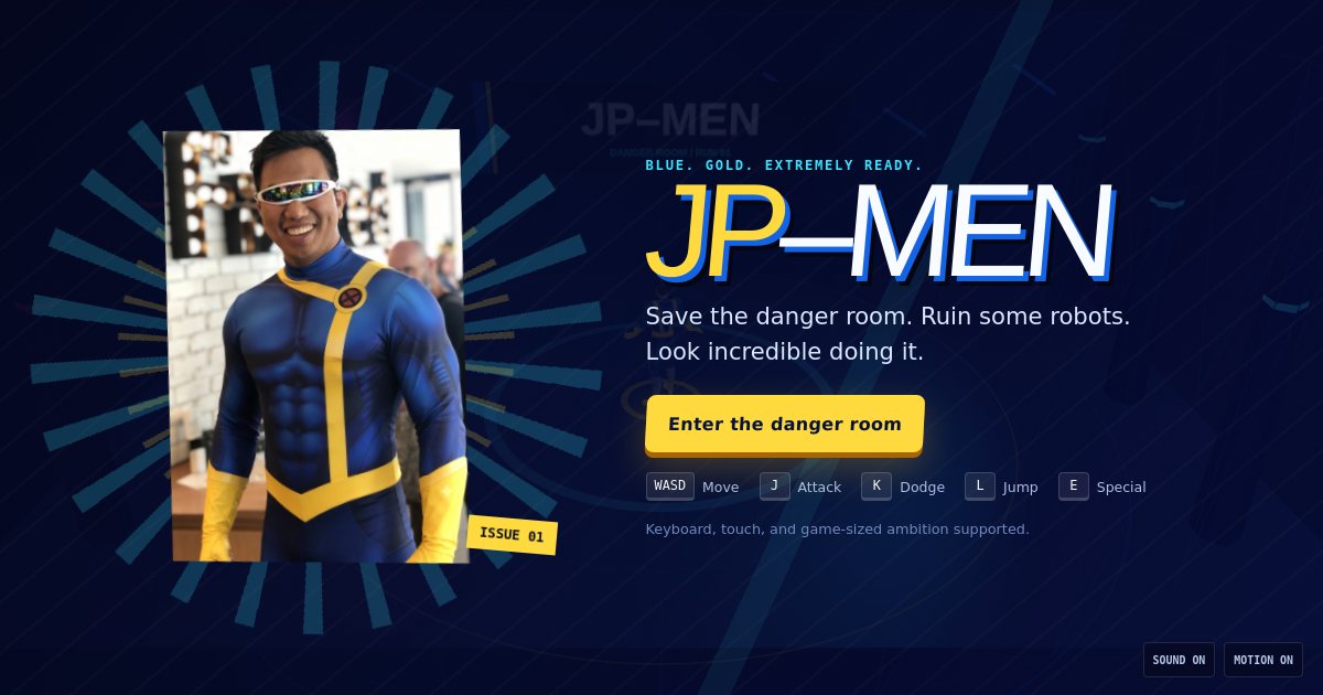 Screenshot of the Jp Men demo