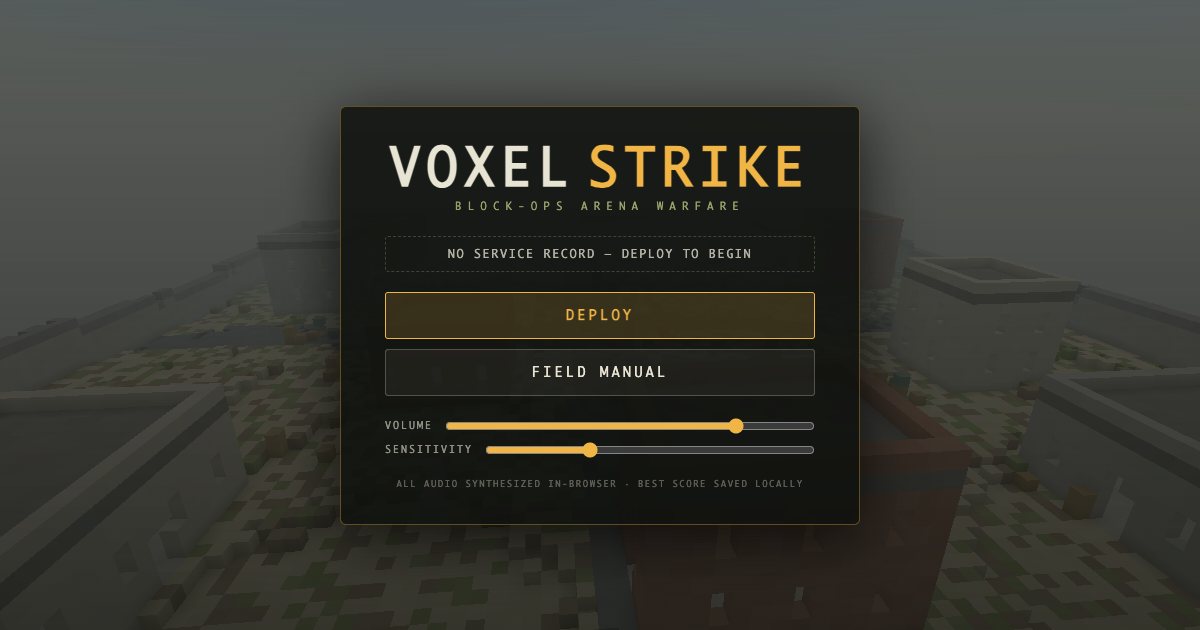 Screenshot of the First Person Shooter demo